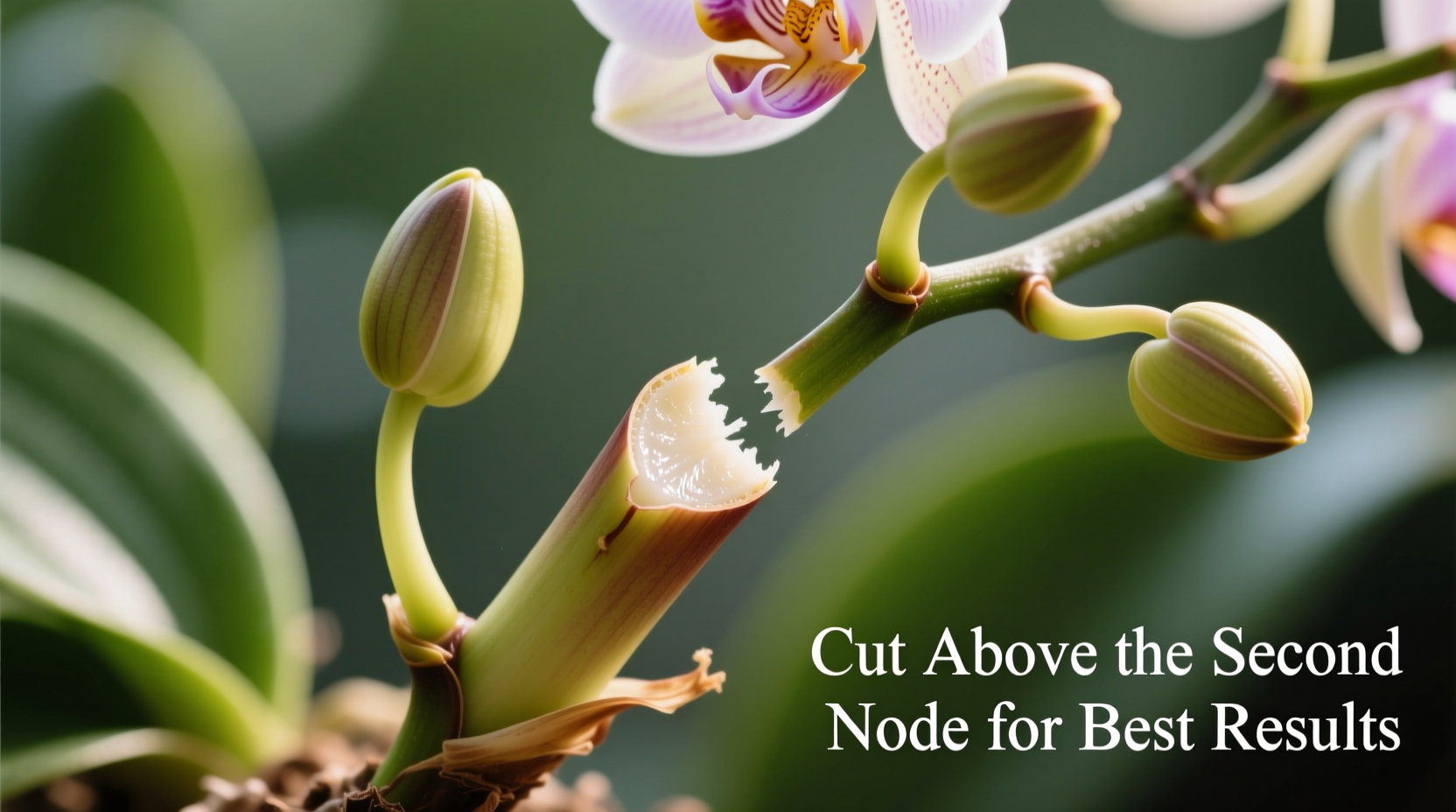 Where to Cut an Orchid Stem for Best Results