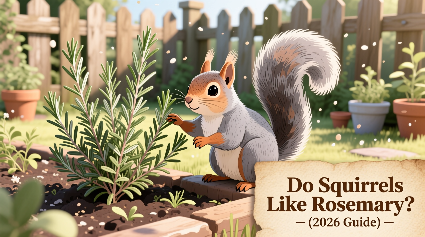 Do Squirrels Like Rosemary? (2026 Guide)