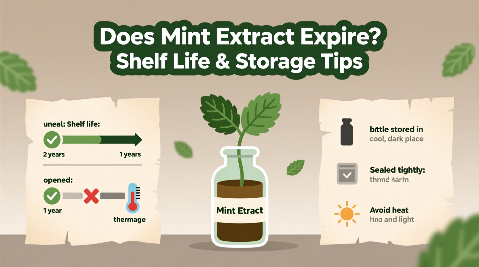 Does Mint Extract Expire? Shelf Life & Storage Tips