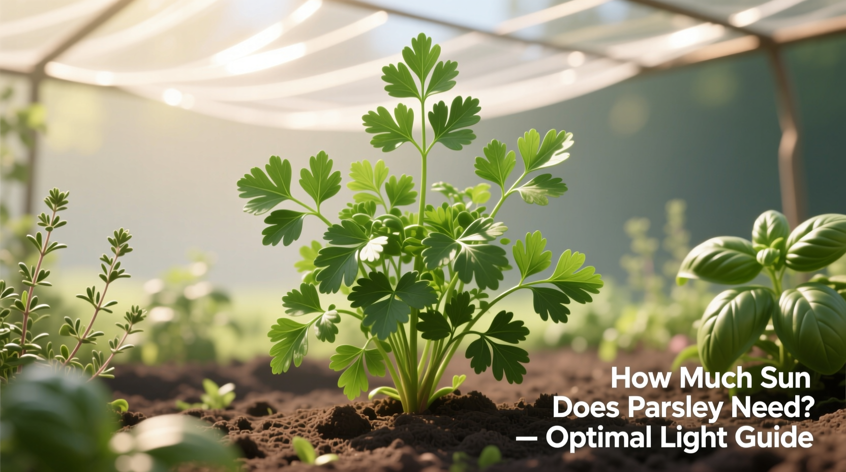 How Much Sun Does Parsley Need? Optimal Light Guide