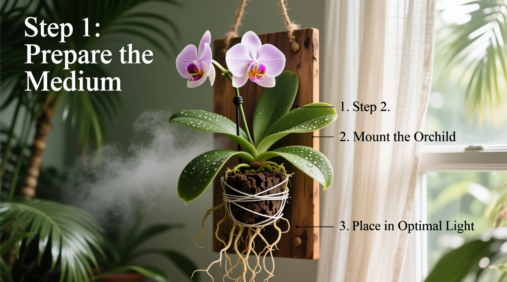 How to Hang an Orchid: Step-by-Step Guide