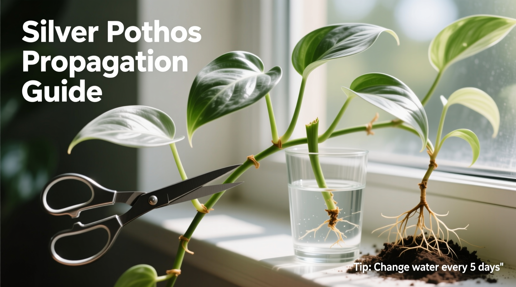 How to Propagate Silver Pothos Easily