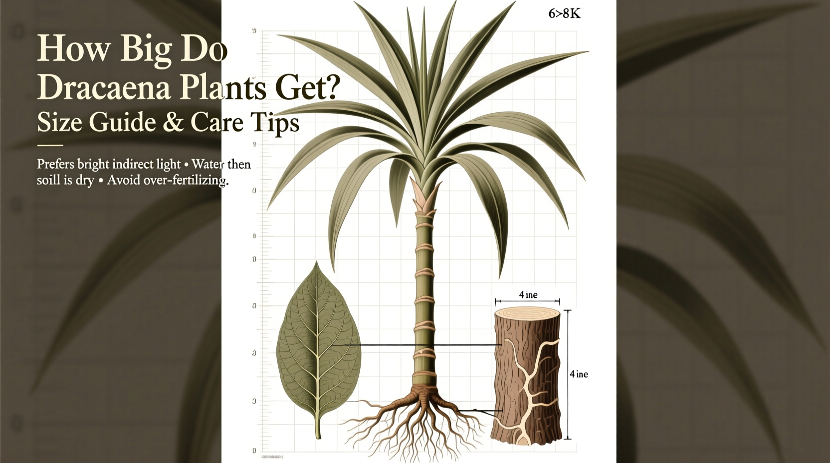 How Big Do Dracaena Plants Get? Size Guide & Care Tips