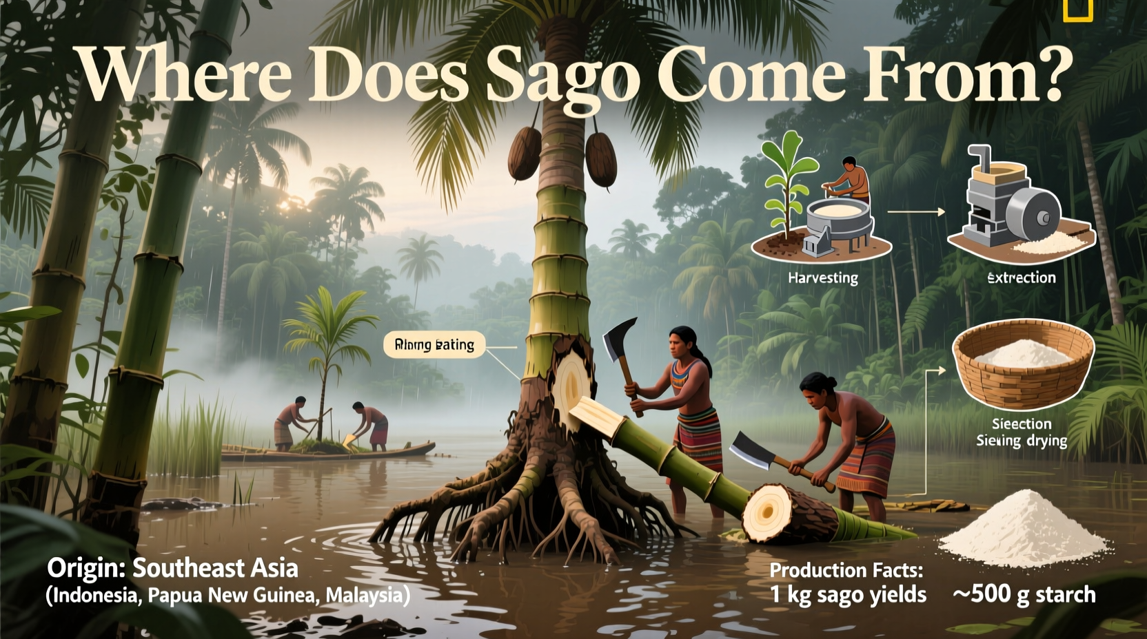 Where Does Sago Come From? Origin and Production Facts