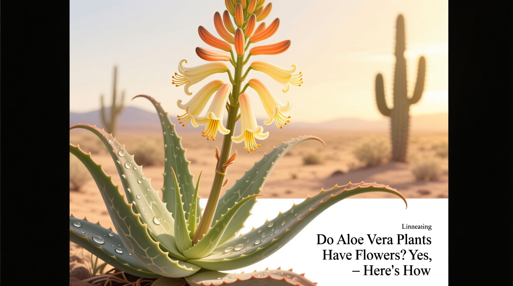 Do Aloe Vera Plants Have Flowers? Yes, Here's How