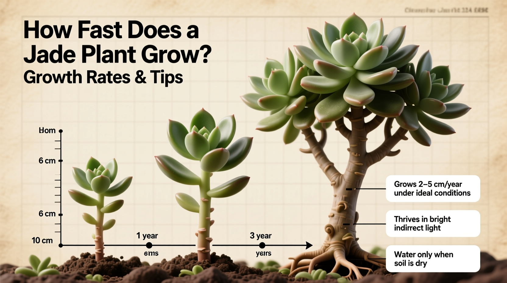 How Fast Does a Jade Plant Grow? Growth Rates & Tips