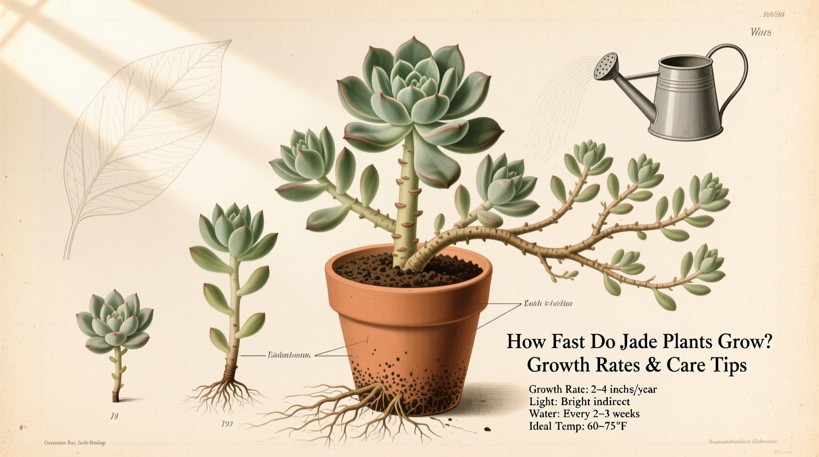 How Fast Do Jade Plants Grow? Growth Rates & Care Tips