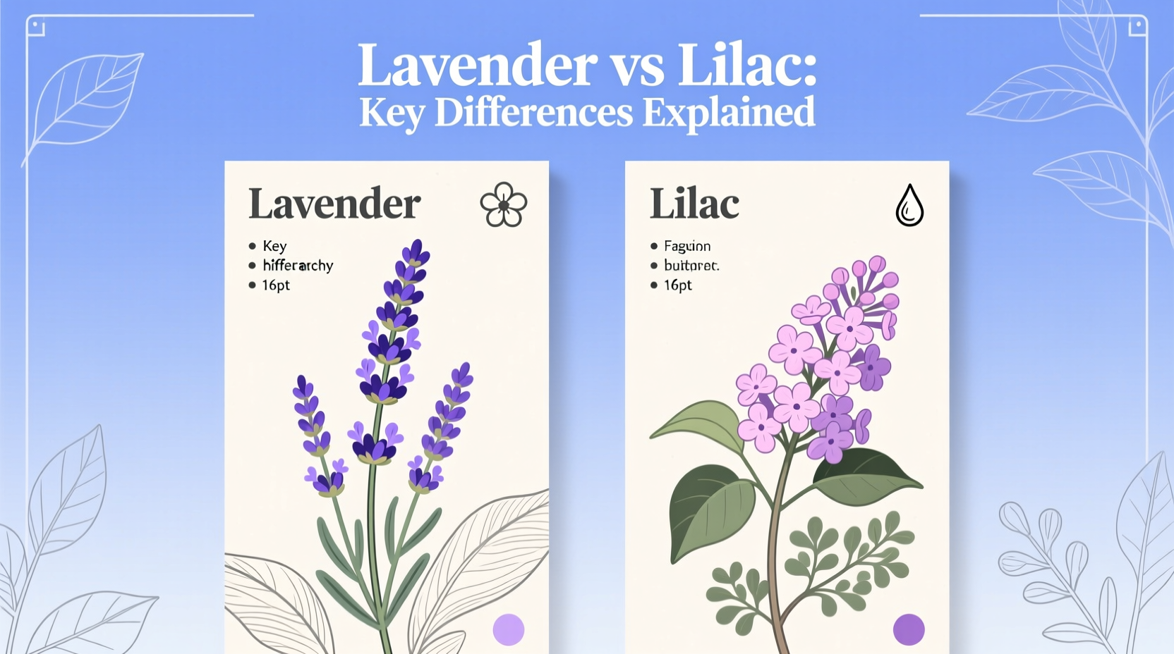 Lavender vs Lilac: Key Differences Explained