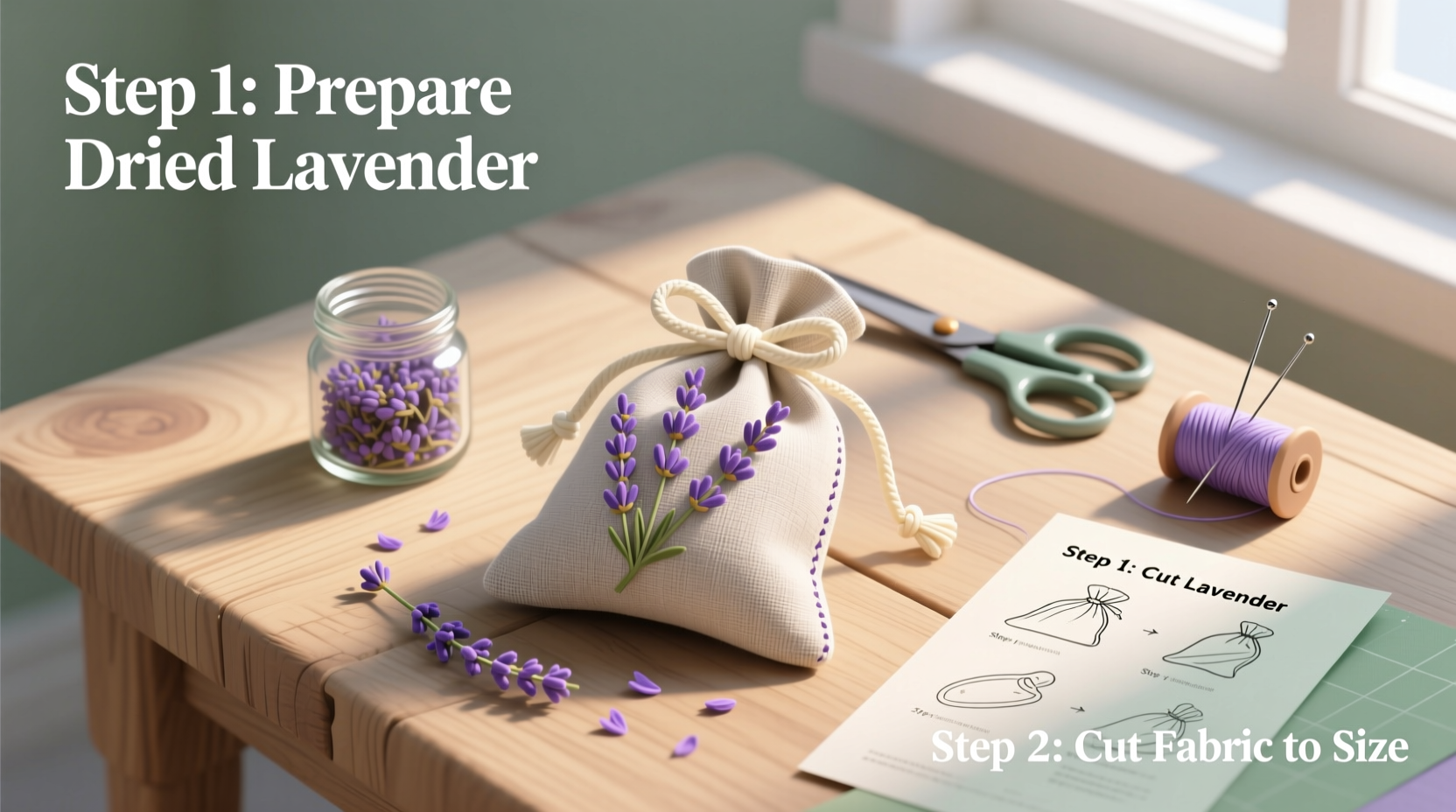 How to Make Lavender Sachets: Easy DIY Guide