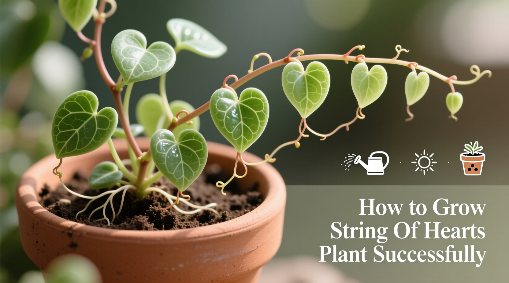 How to Grow String of Hearts Plant Successfully