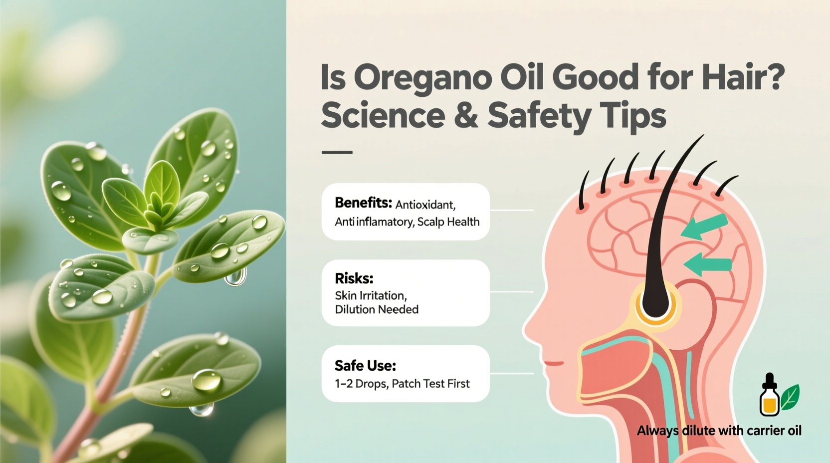 Is Oregano Oil Good for Hair? Science & Safety Tips