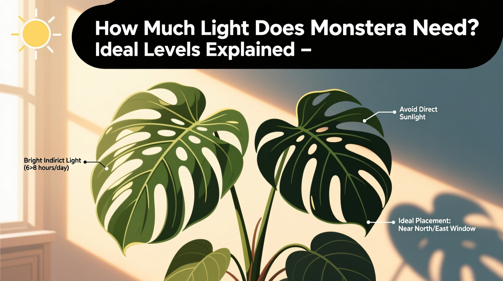 How Much Light Does Monstera Need? Ideal Levels Explained