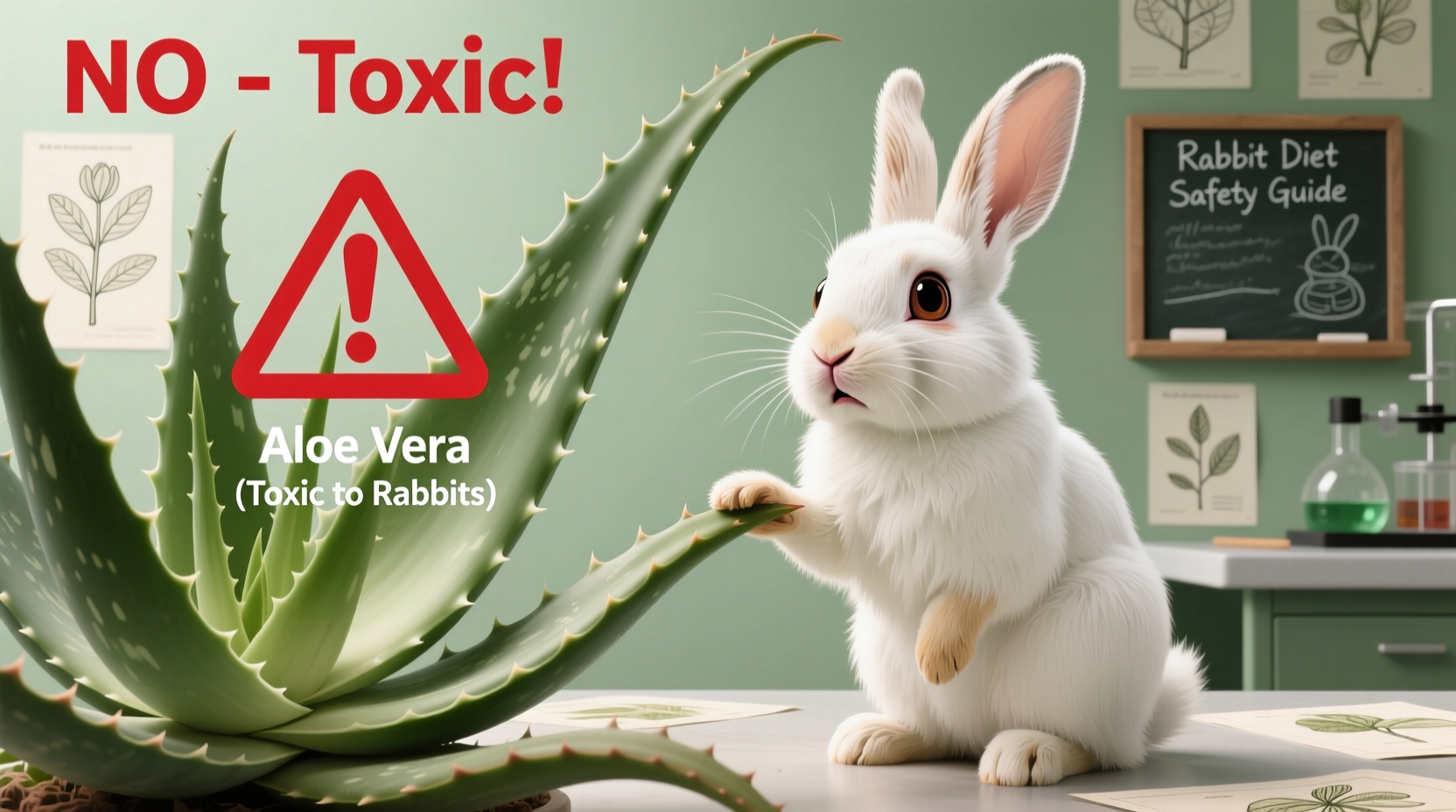 Can Bunnies Eat Aloe Vera? No - It's Toxic