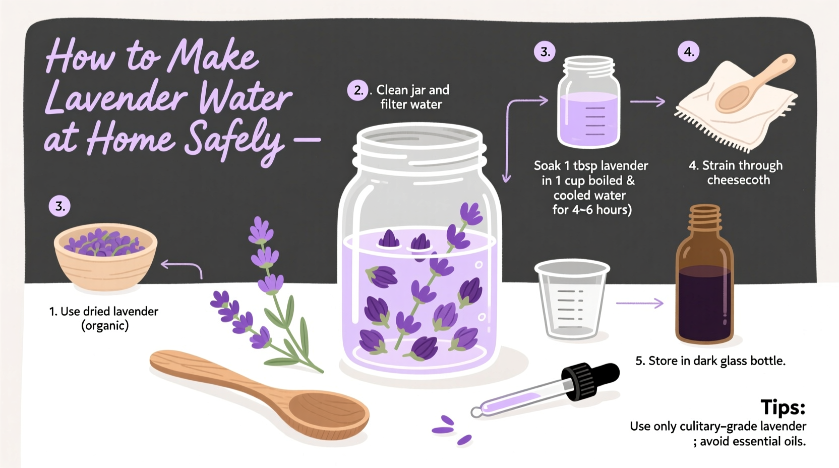 How to Make Lavender Water at Home Safely
