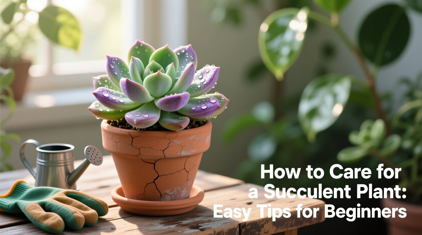 How to Care for a Succulent Plant: Easy Tips for Beginners