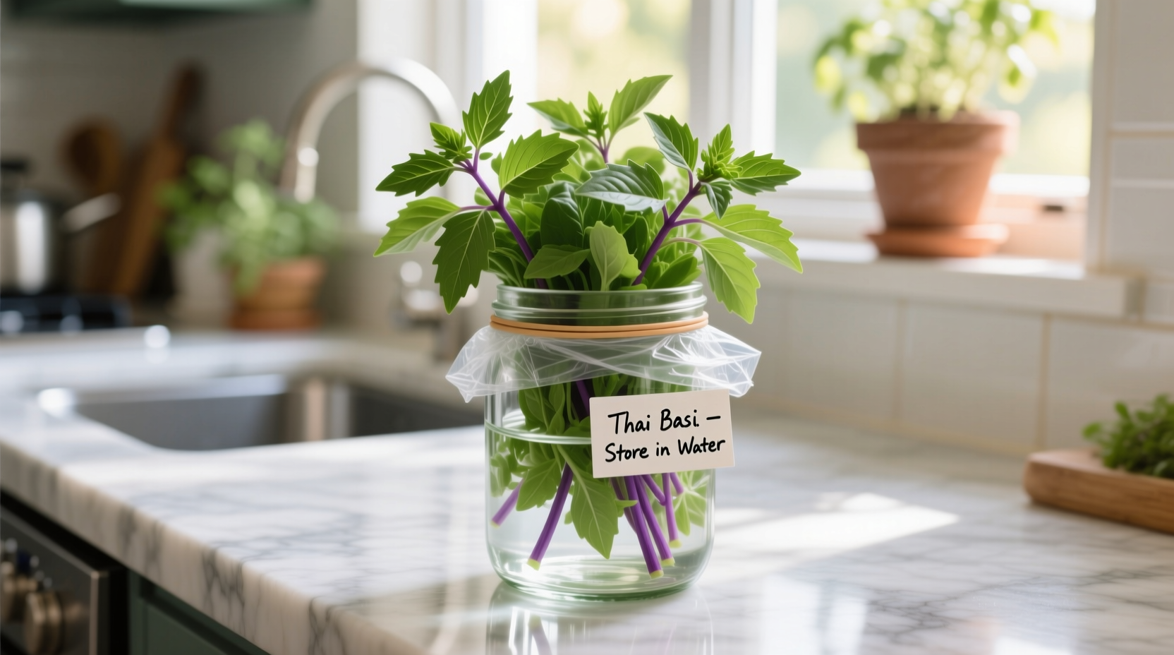How to Store Thai Basil Properly