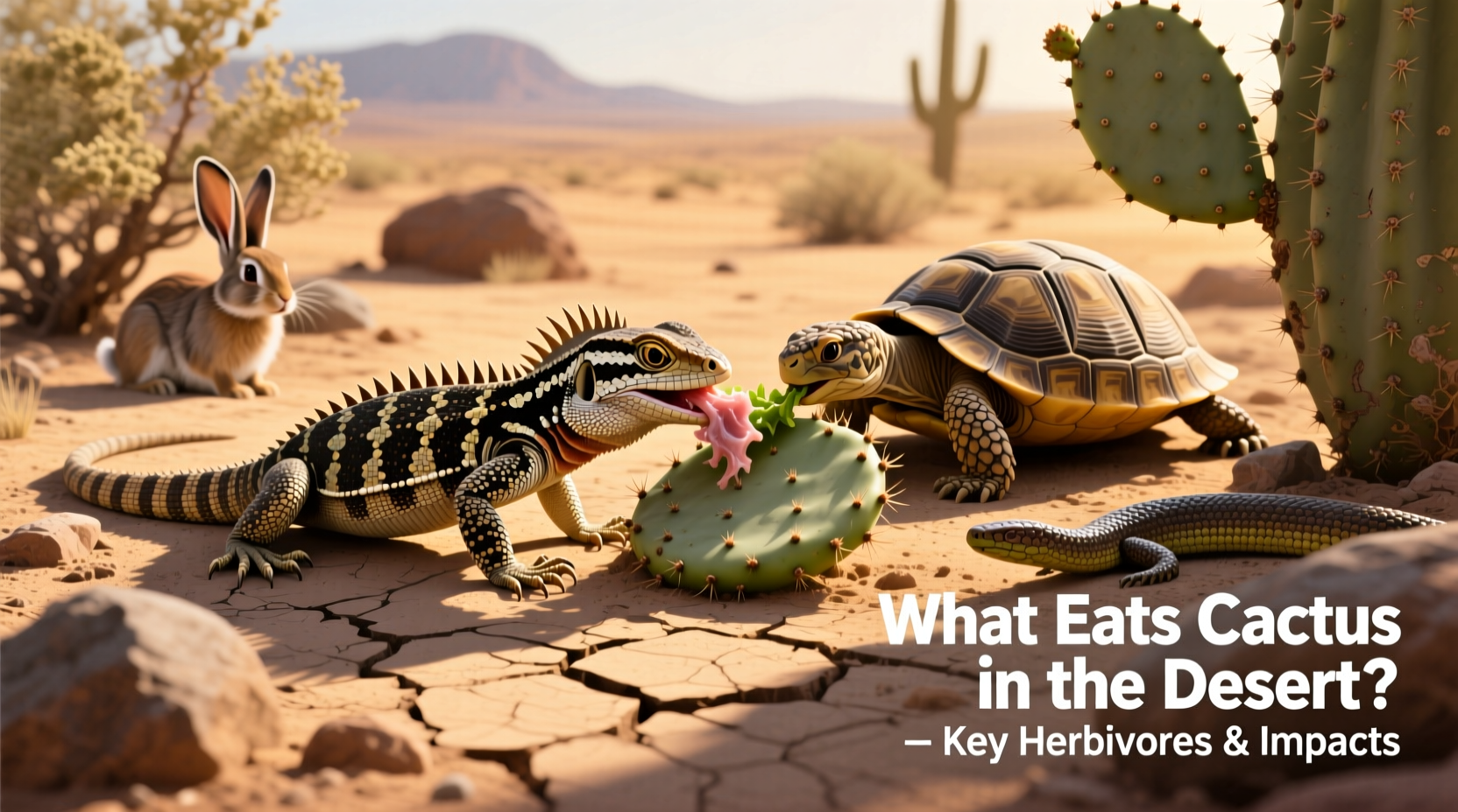 What Eats Cactus in the Desert? Key Herbivores & Impacts