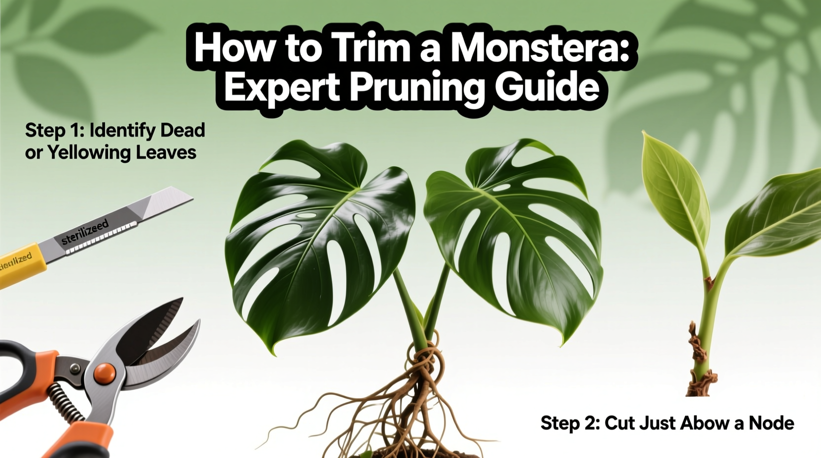 How to Trim a Monstera: Expert Pruning Guide