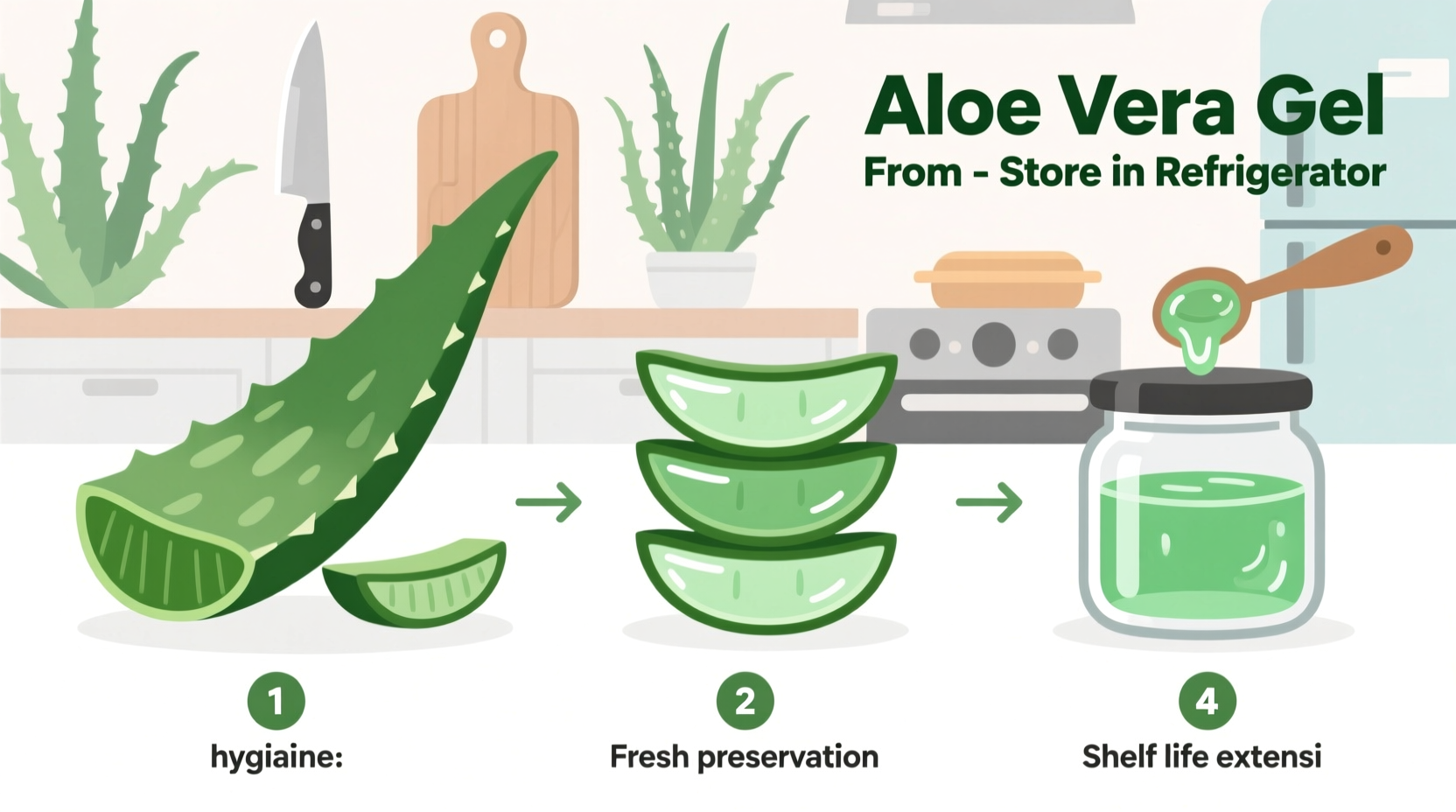 How to Store Aloe Vera From the Plant Safely