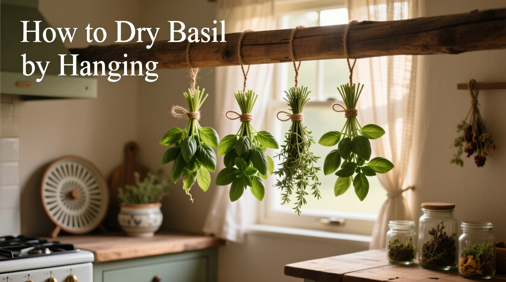 How to Dry Basil by Hanging: Easy Step-by-Step Guide