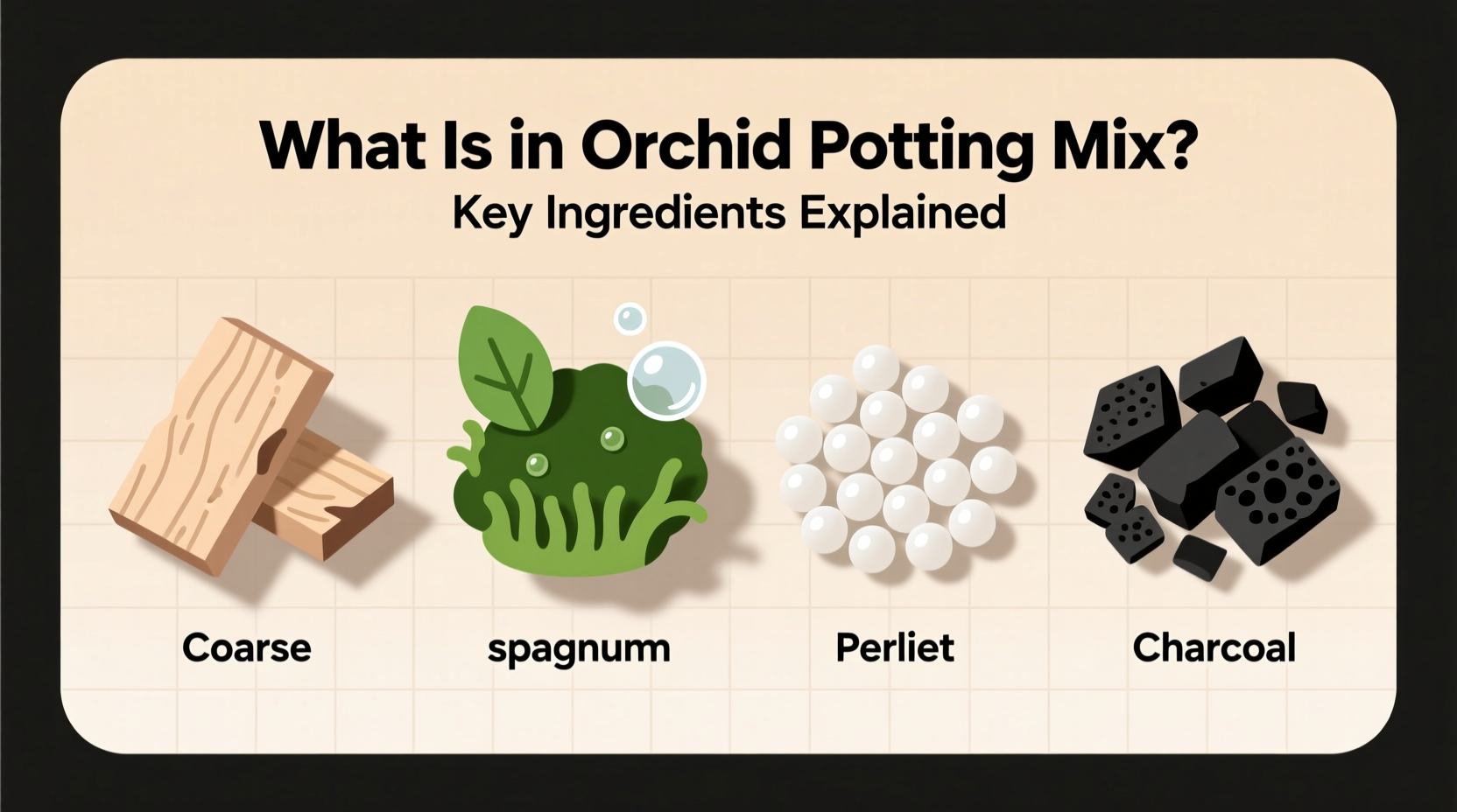 What Is in Orchid Potting Mix? Key Ingredients Explained