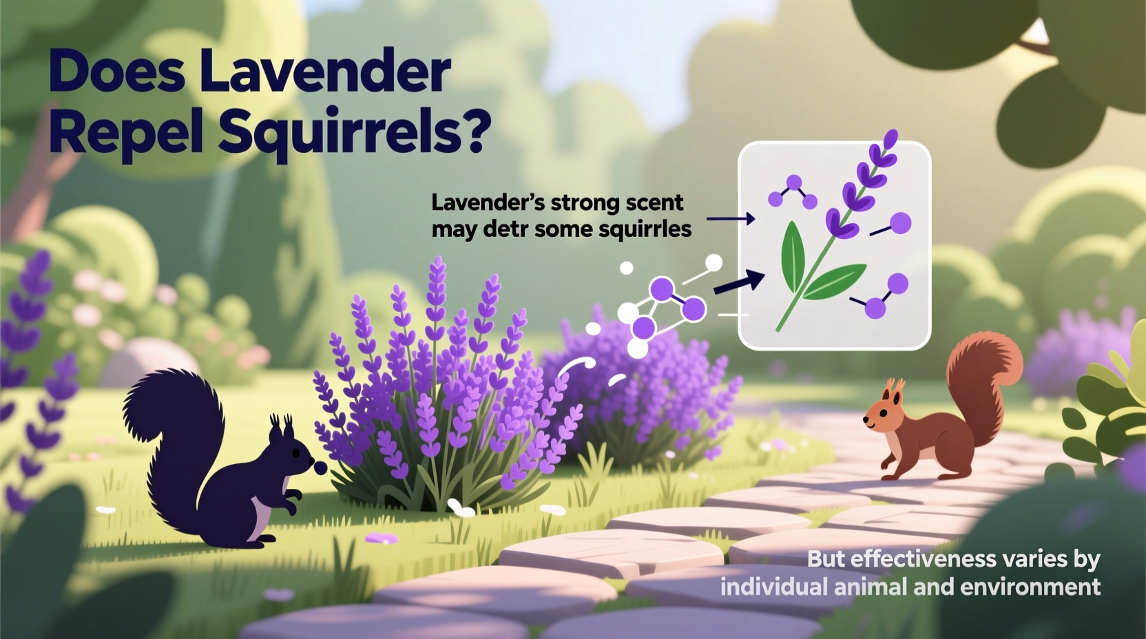 Does Lavender Repel Squirrels? Science-Backed Answer