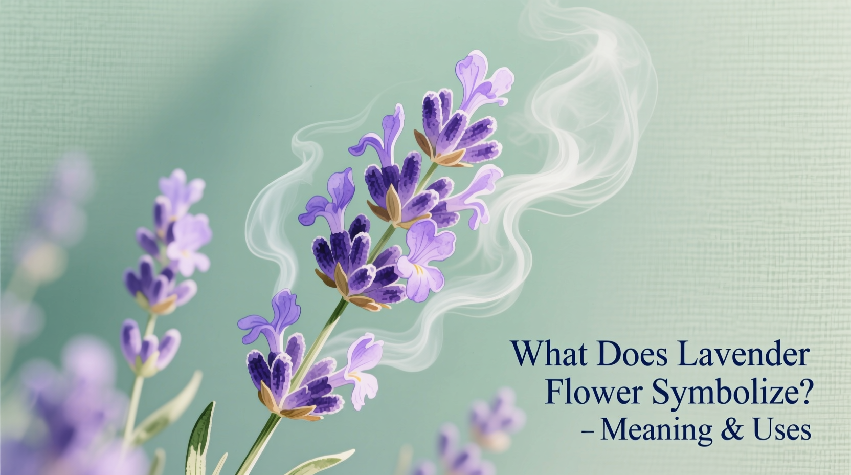 What Does Lavender Flower Symbolize? Meaning & Uses
