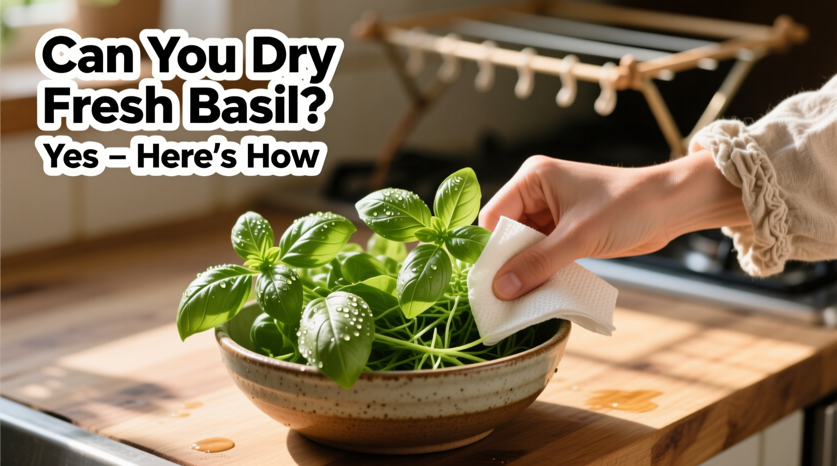 Can You Dry Fresh Basil? Yes – Here's How