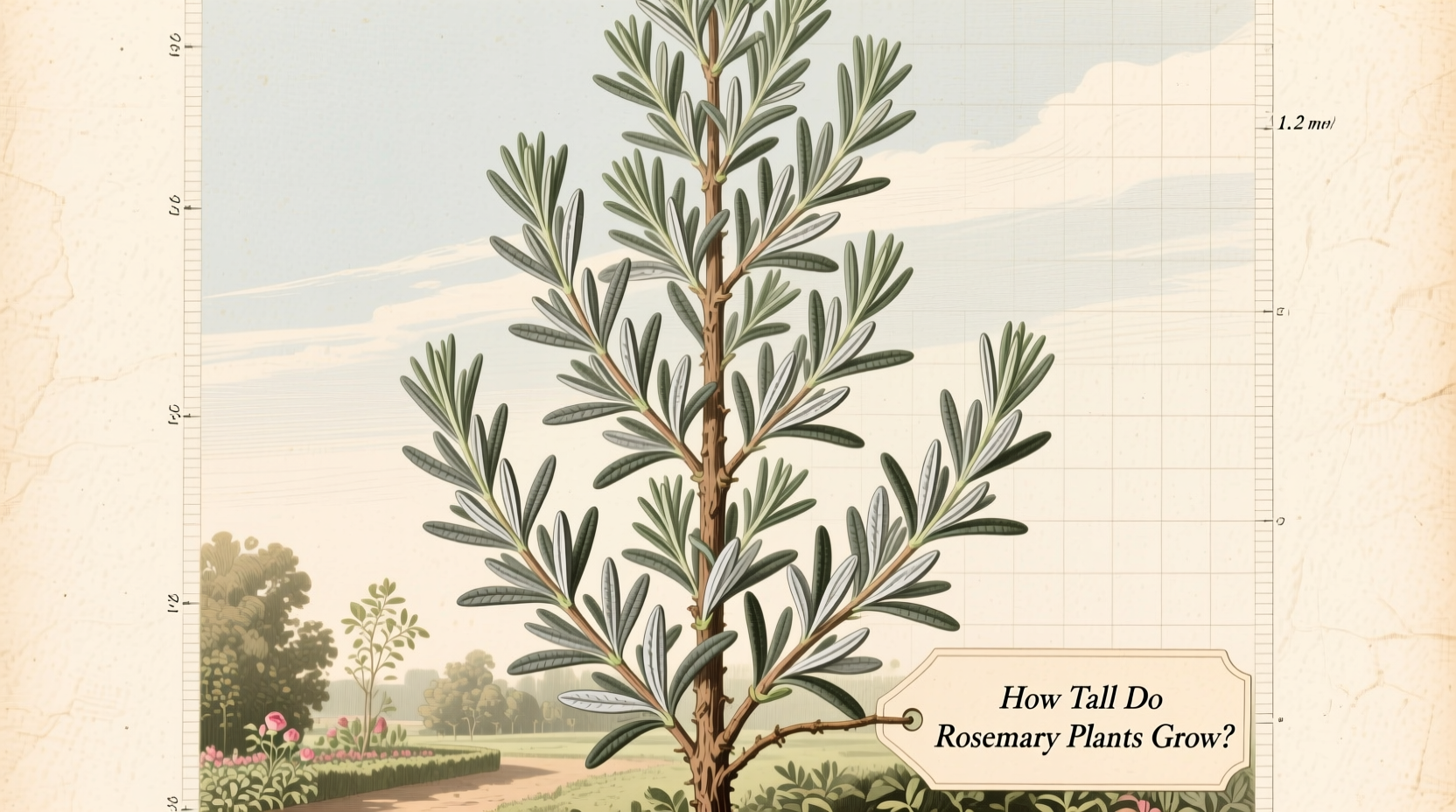 How Tall Do Rosemary Plants Grow?