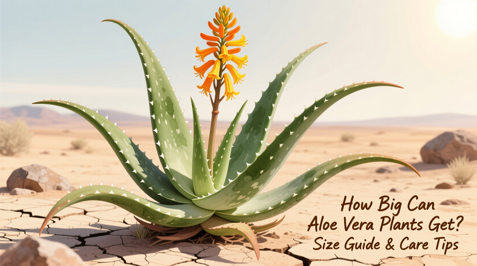 How Big Can Aloe Vera Plants Get? Size Guide & Care Tips