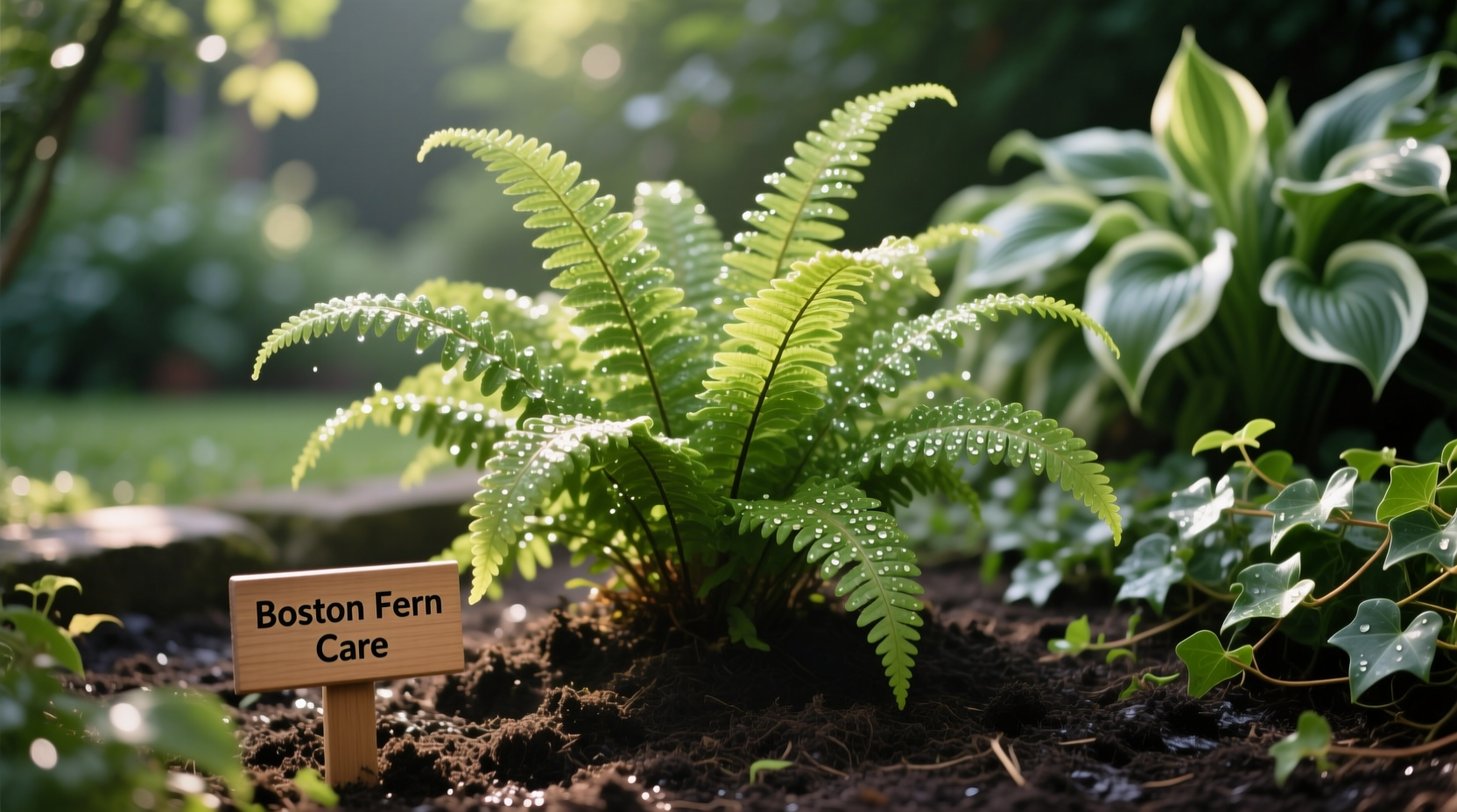 How to Care for a Boston Fern Outside