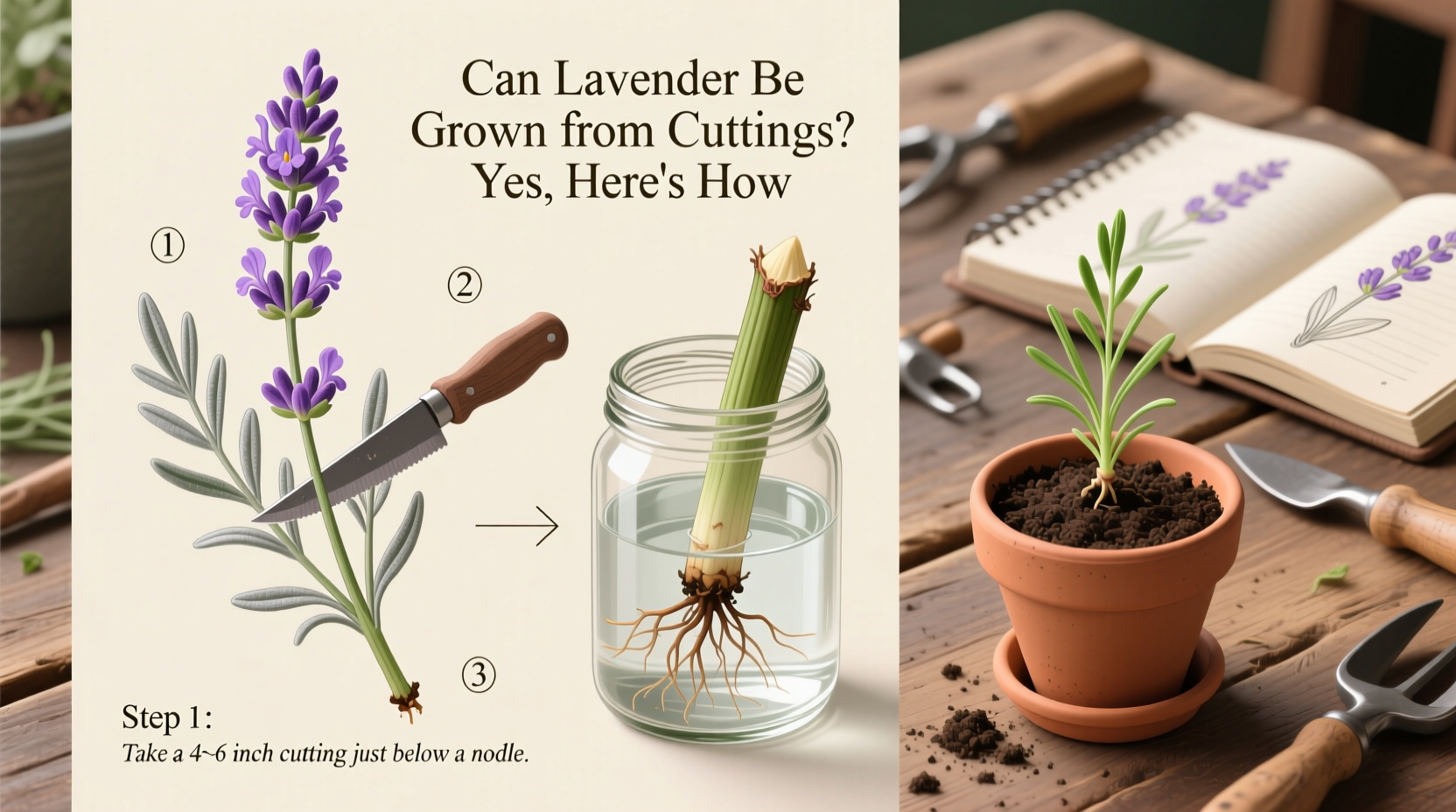 Can Lavender Be Grown from Cuttings? Yes, Here's How