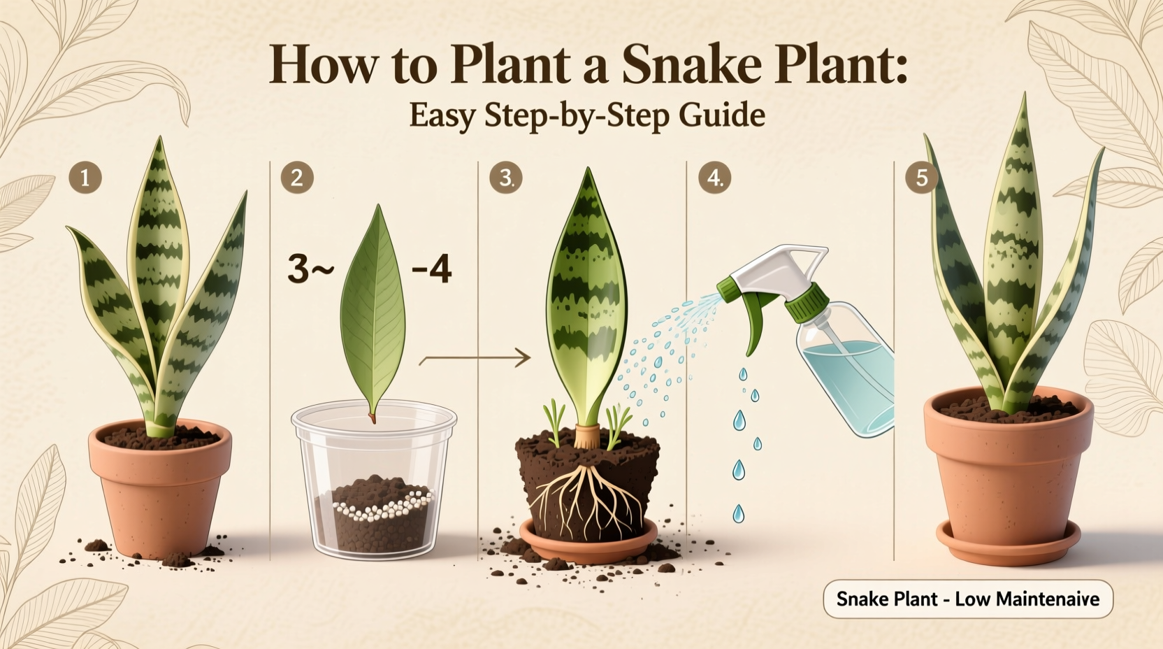 How to Plant a Snake Plant: Easy Step-by-Step Guide