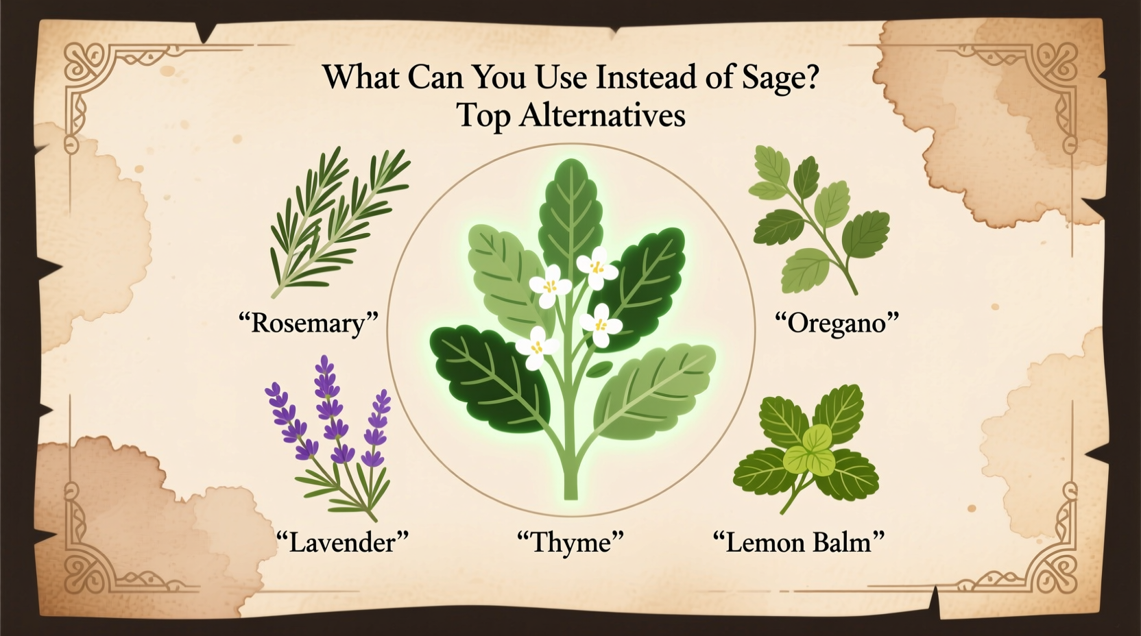 What Can You Use Instead of Sage? Top Alternatives