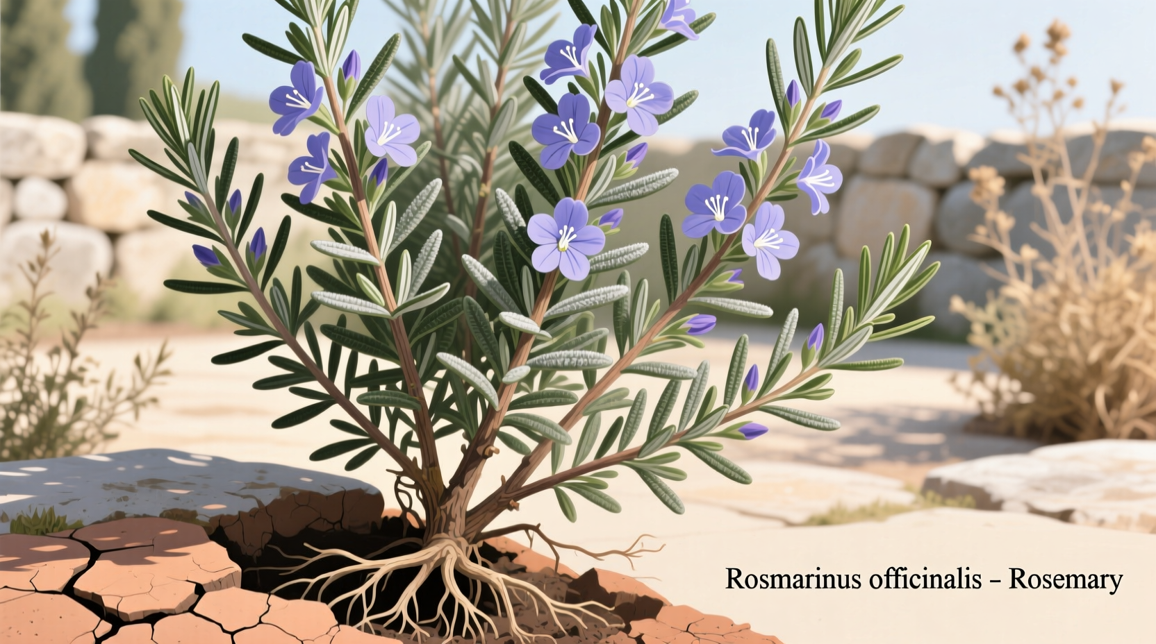 What Does a Rosemary Plant Look Like?