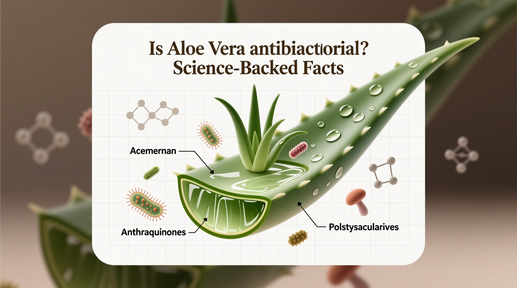 Is Aloe Vera Antibacterial? Science-Backed Facts
