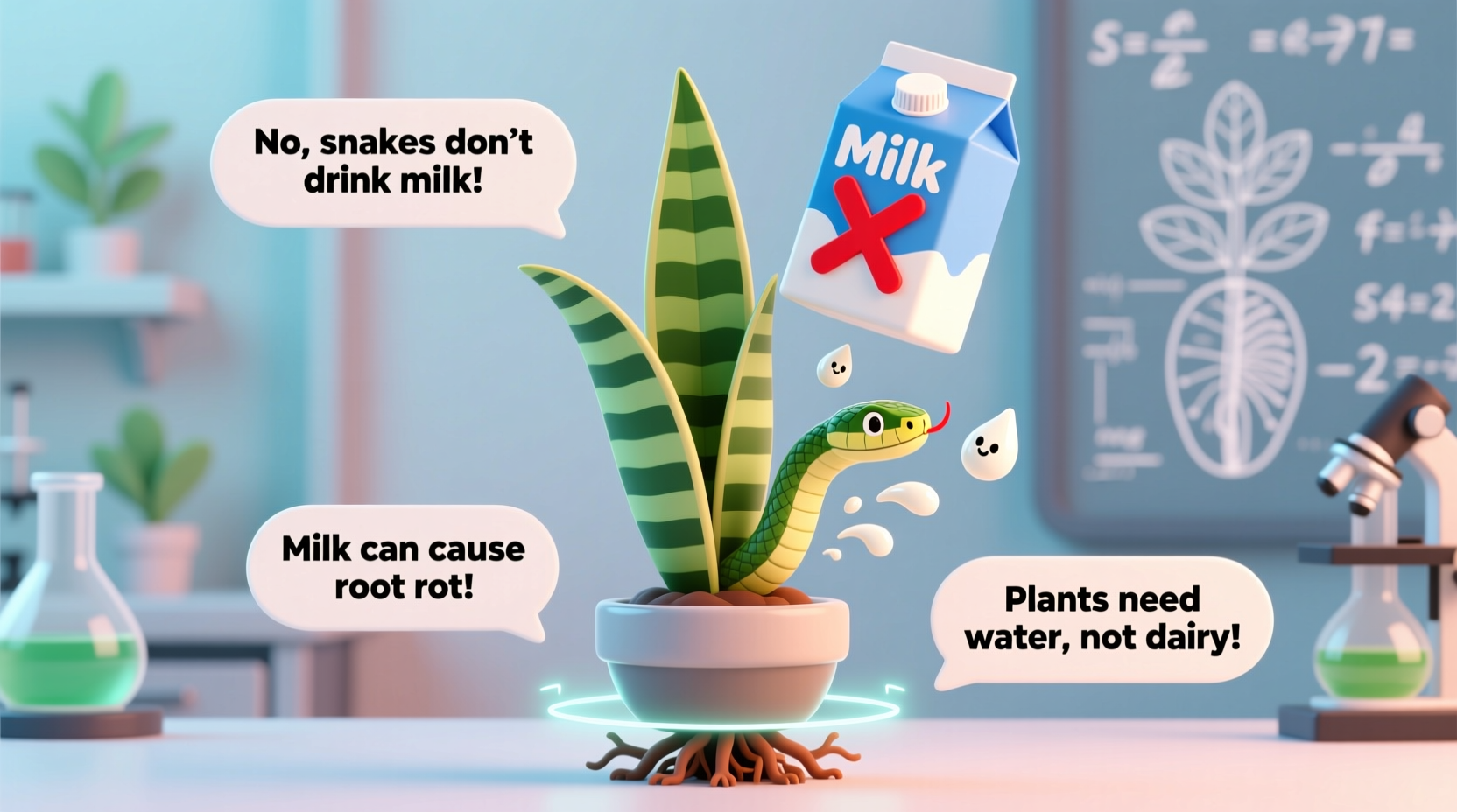 Do Snake Plants Like Milk? No – Here's Why