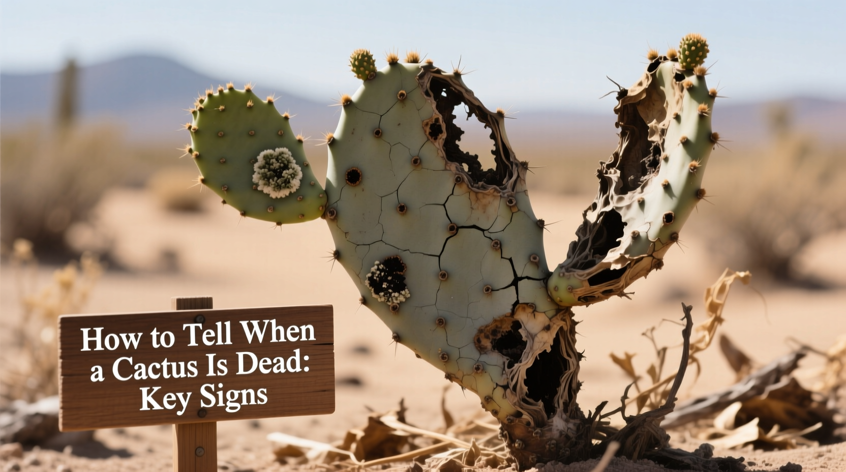 How to Tell When a Cactus Is Dead: Key Signs