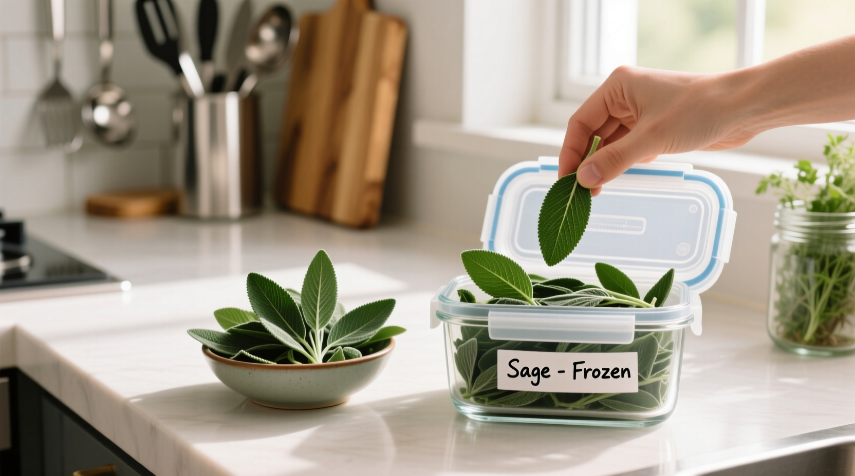 Can I Freeze Fresh Sage Leaves? Yes – Here's How