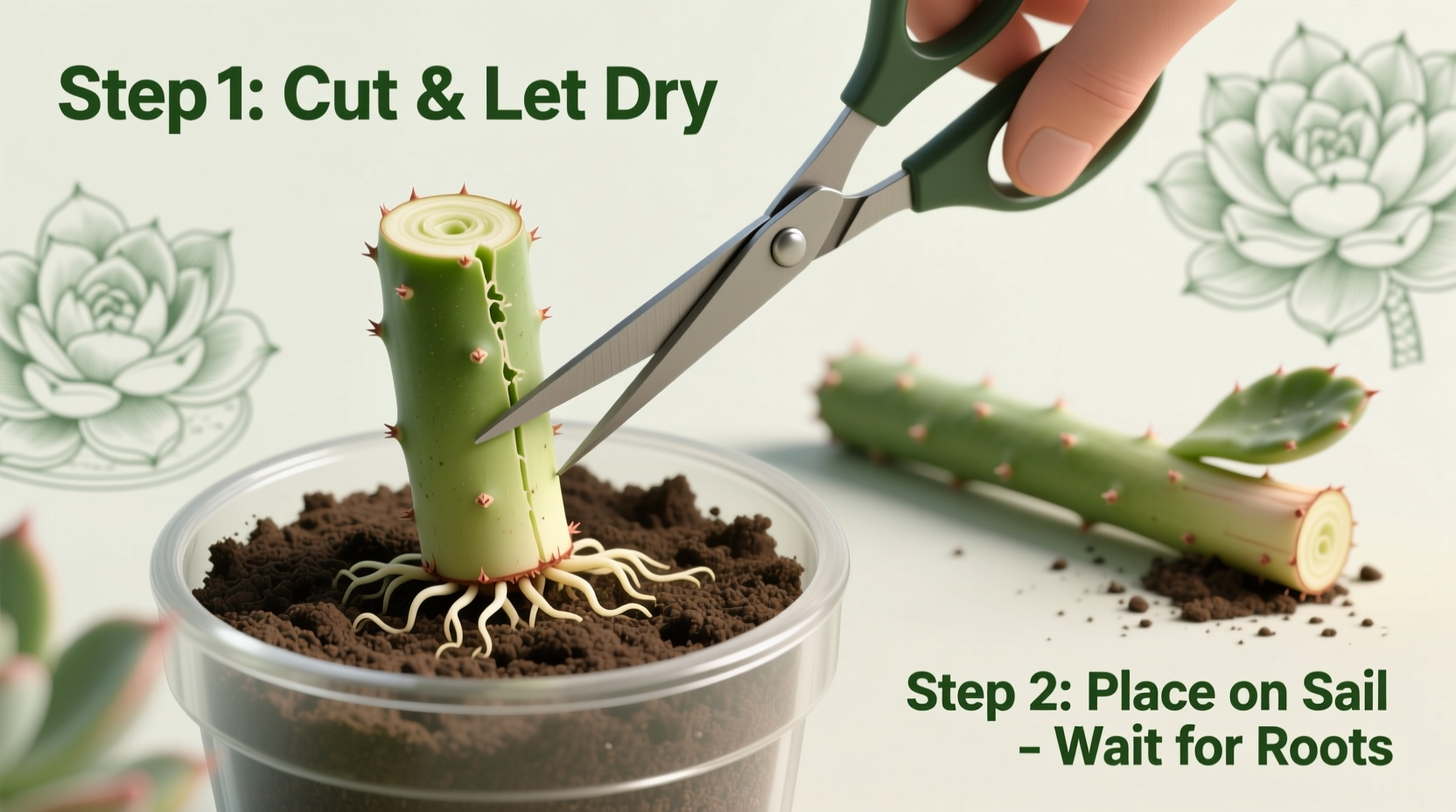 How to Propagate Succulent Stems Easily