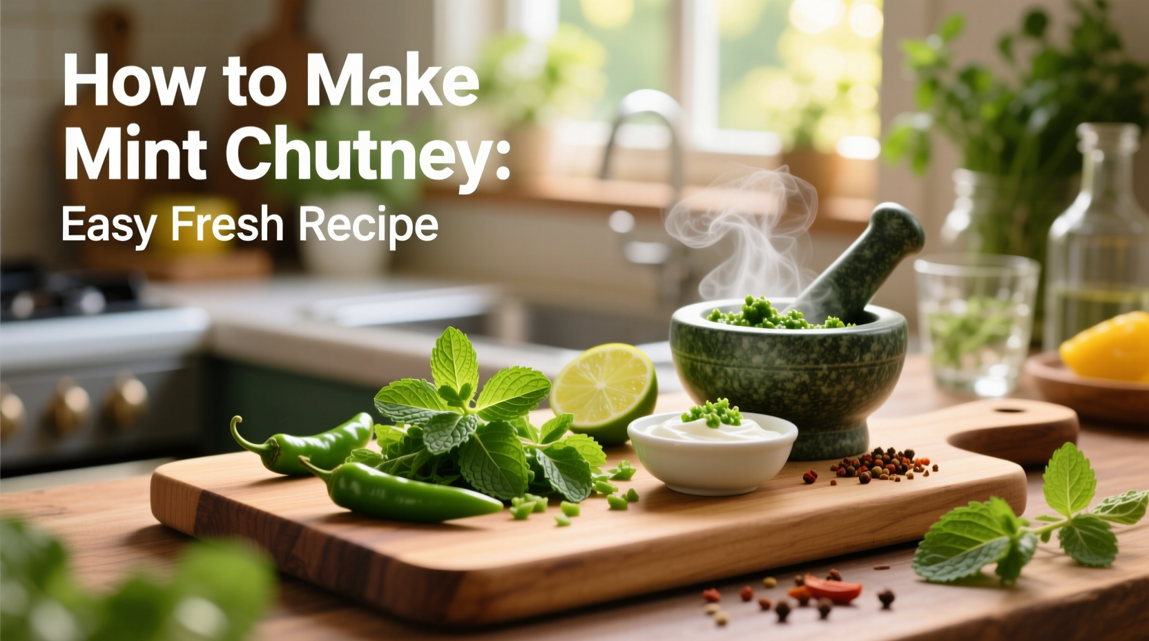 How to Make Mint Chutney: Easy Fresh Recipe