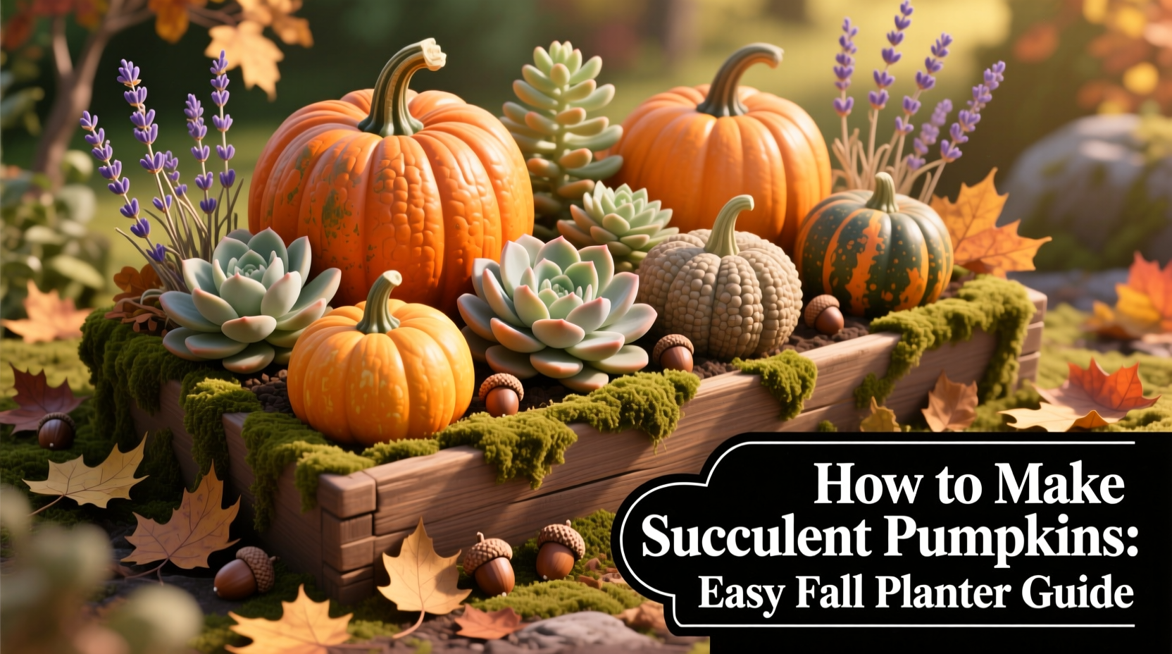 How to Make Succulent Pumpkins: Easy Fall Planter Guide