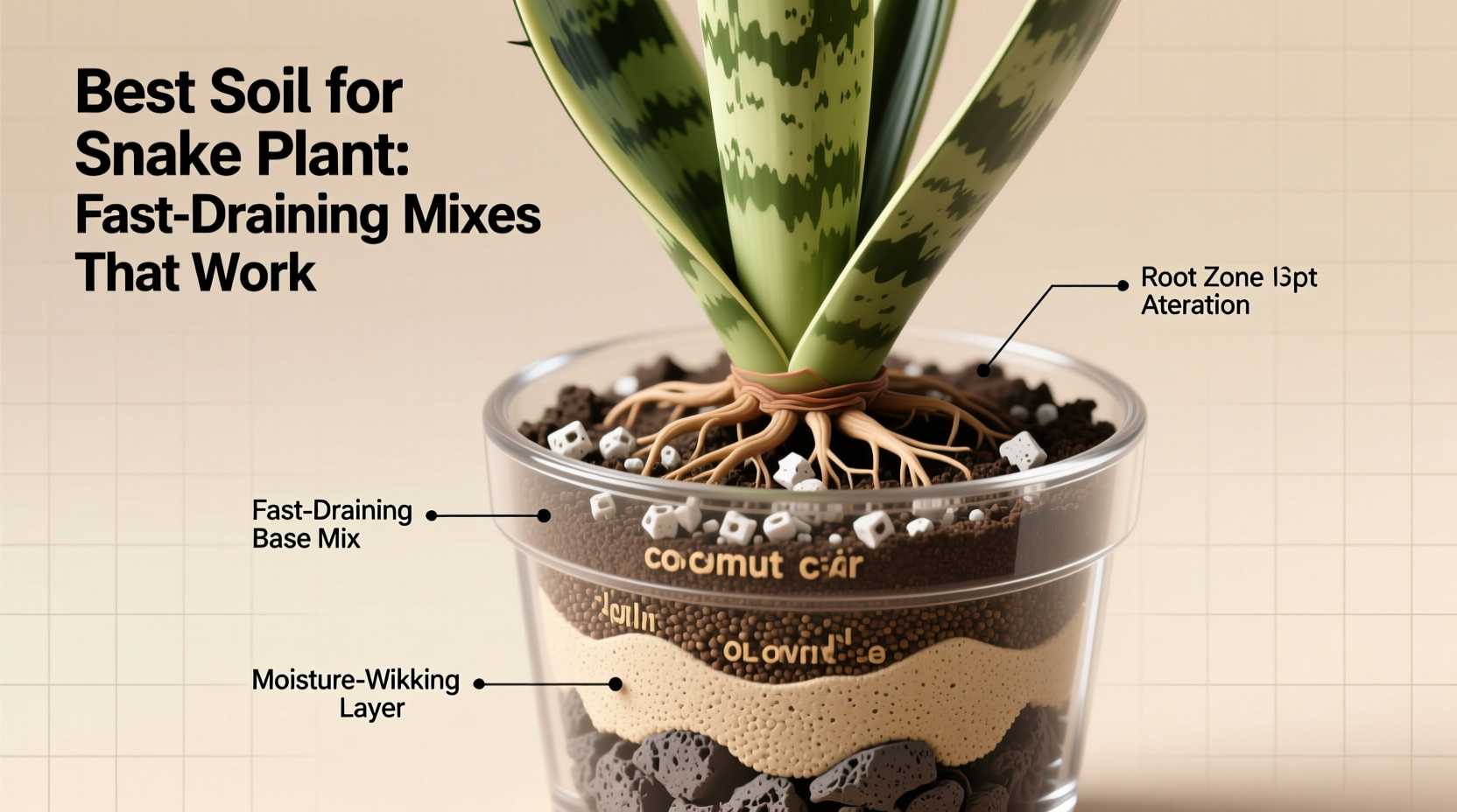 Best Soil for Snake Plant: Fast-Draining Mixes That Work