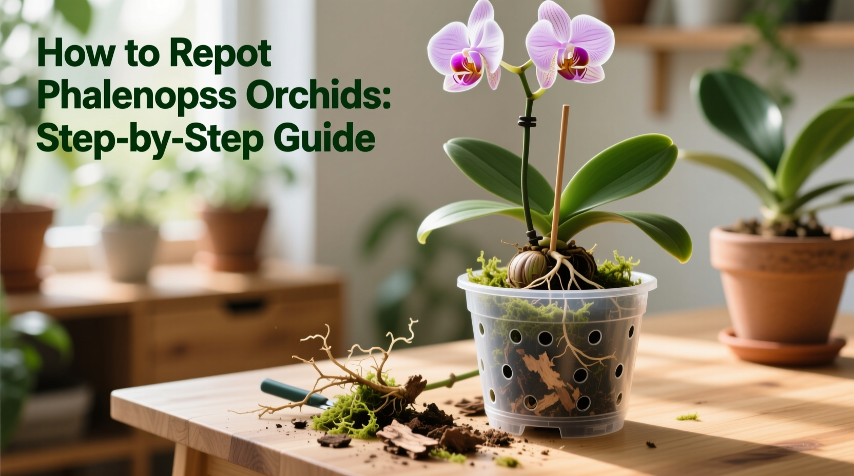 How to Repot Phalaenopsis Orchids: Step-by-Step Guide