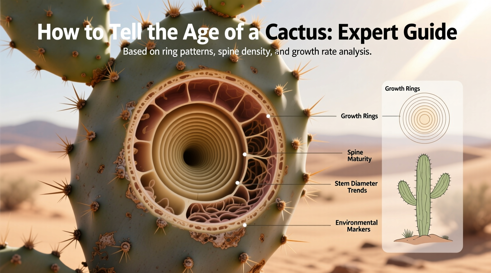 How to Tell the Age of a Cactus: Expert Guide