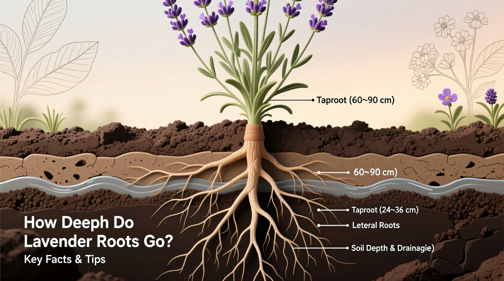 How Deep Do Lavender Roots Go? Key Facts & Tips