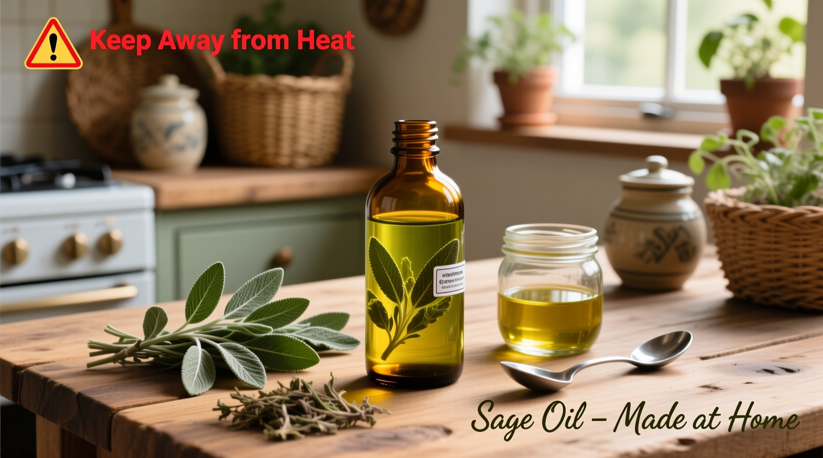 How to Make Sage Oil at Home Safely