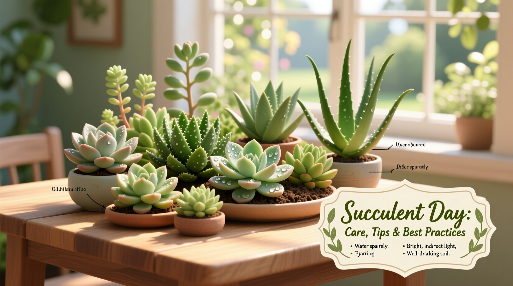 A Succulent Day: Care, Tips & Best Practices