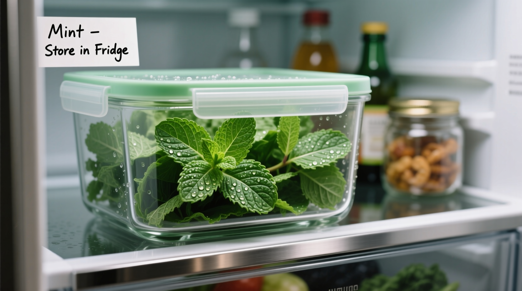 How to Store Mint Leaves in Refrigerator