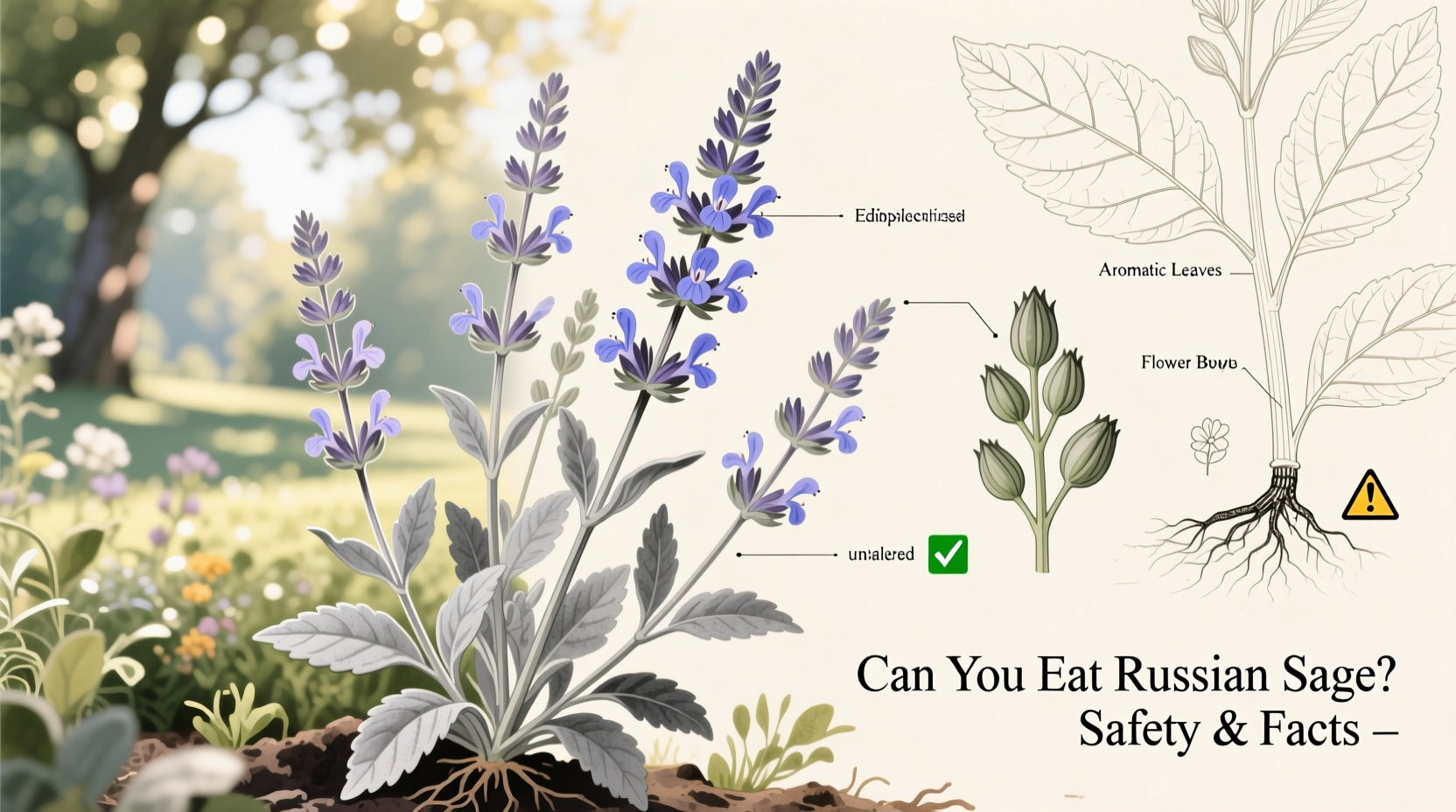Can You Eat Russian Sage? Safety & Facts